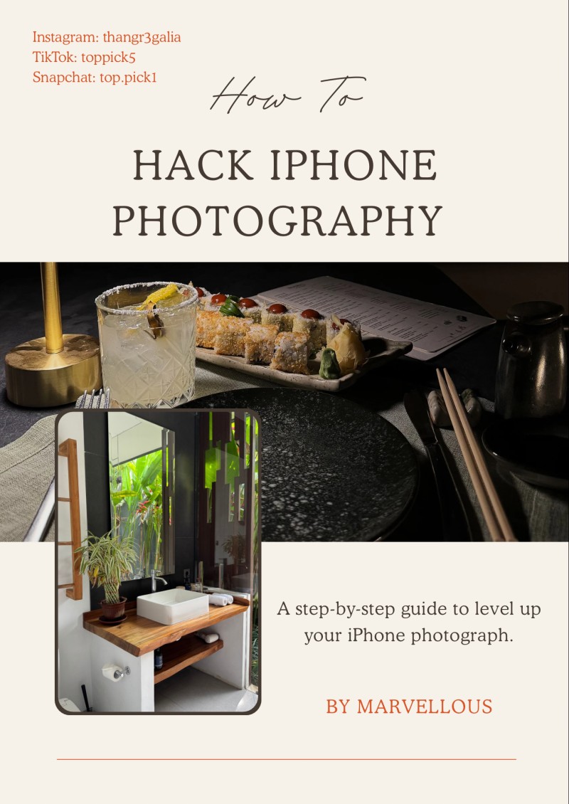 Hack iPhone Photography Course