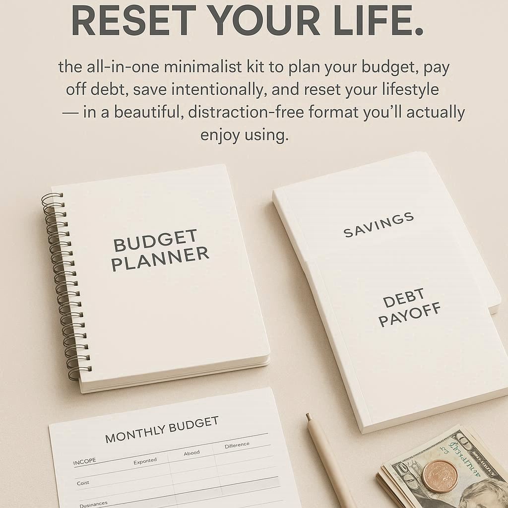 Budget Built: The Ultimate Minimalist Reset & Finance Kit