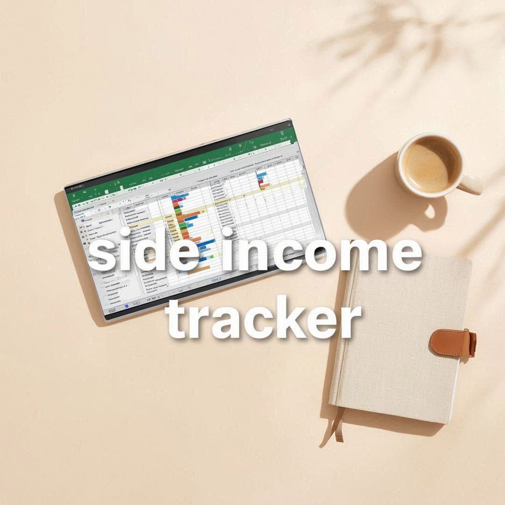 Side Income Tracker 2025 | Simplify & Grow Your Hustle