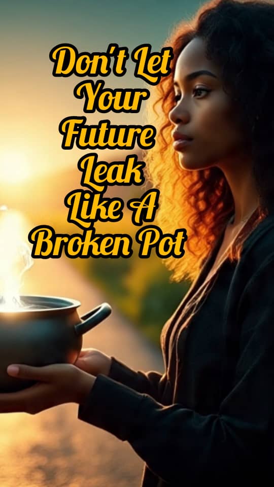 Don't Let Your Future Leak Like A Broken Pot