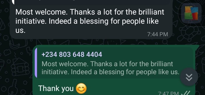 Customer review 1