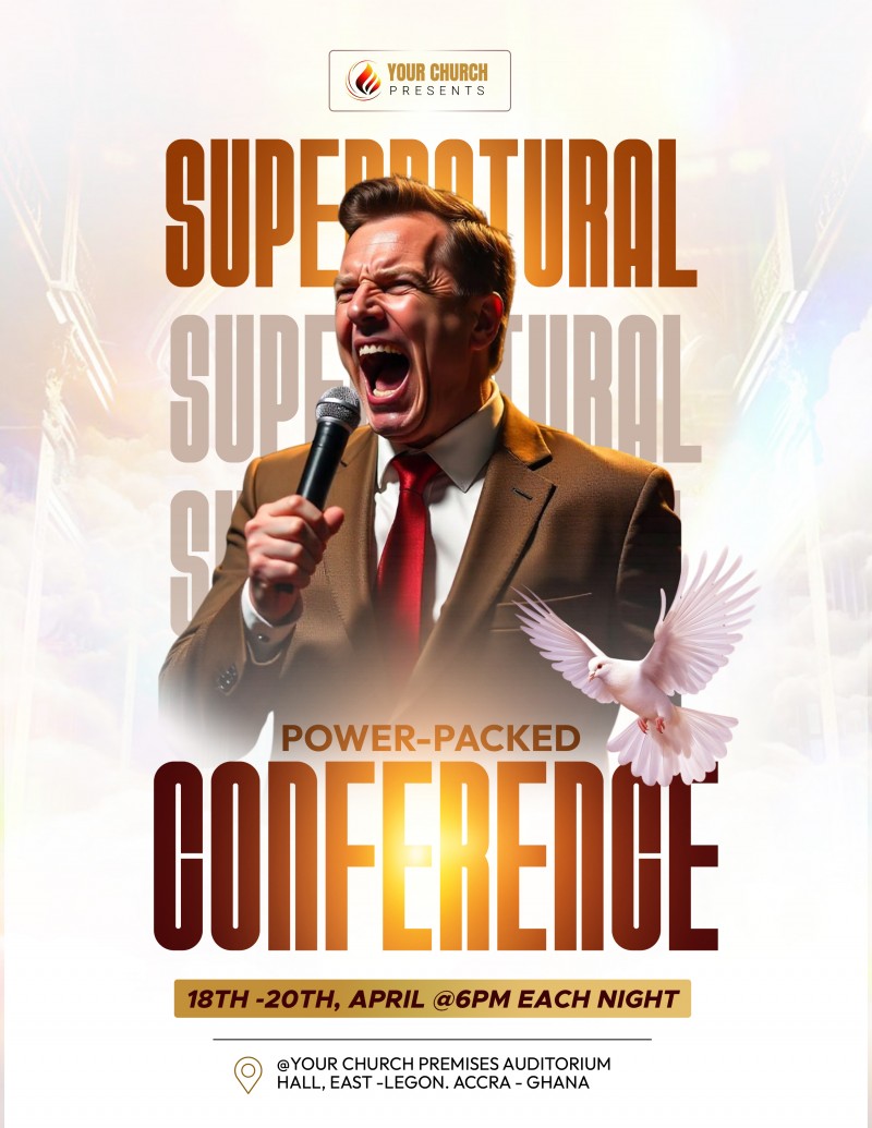 PSD CHURCH FLYER TEMPLATE