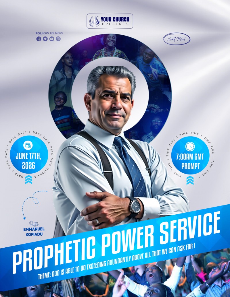 PSD CHURCH FLYER TEMPLATE