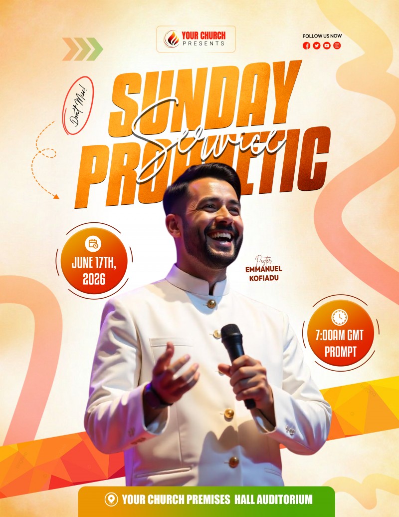 PSD CHURCH FLYER TEMPLATE