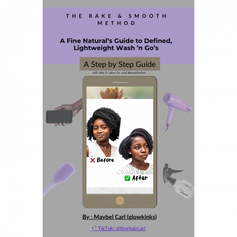 Achieve Flawless Wash 'n Go Styles for Fine Natural Hair—Say Goodbye to Breakage and Hello to Defined Curls!