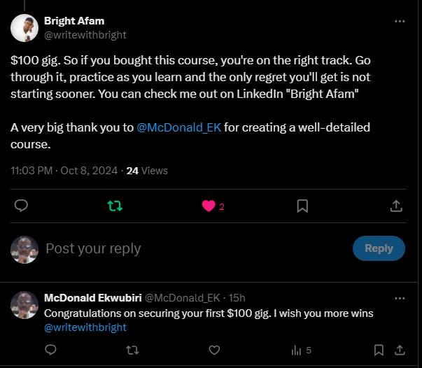 Customer review 8