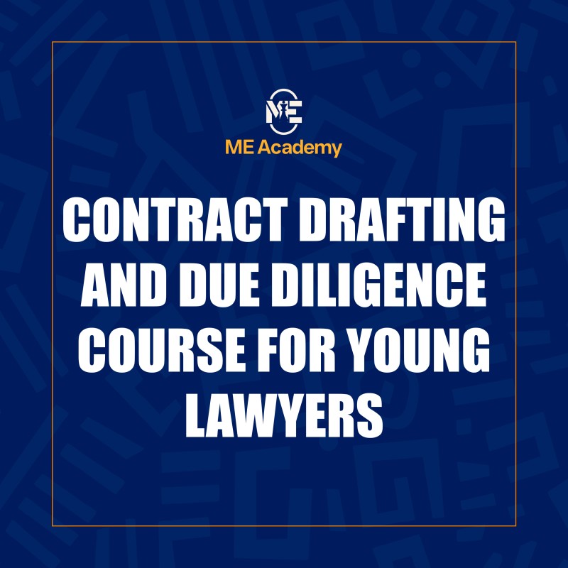 Contract Drafting and Due Diligence course for Young Lawyers