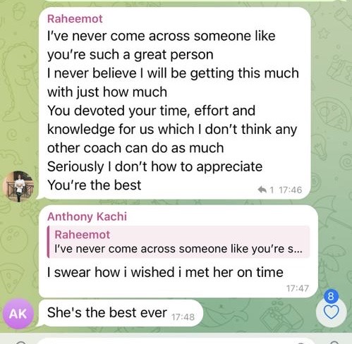 Customer review 1