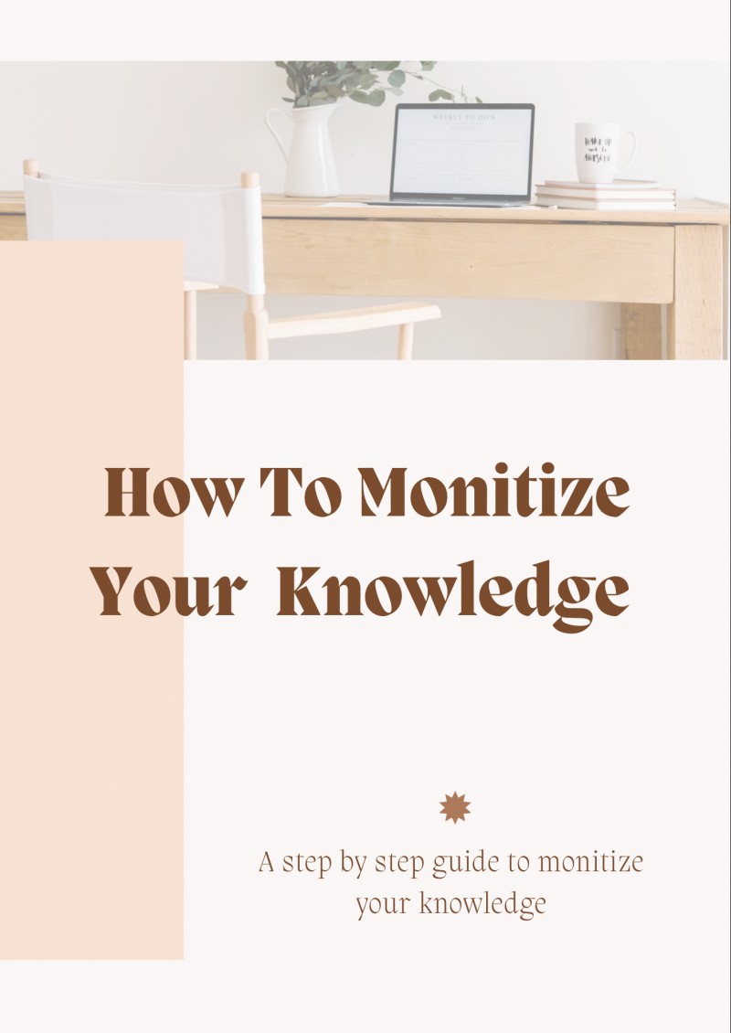 How to Monize your knowledge