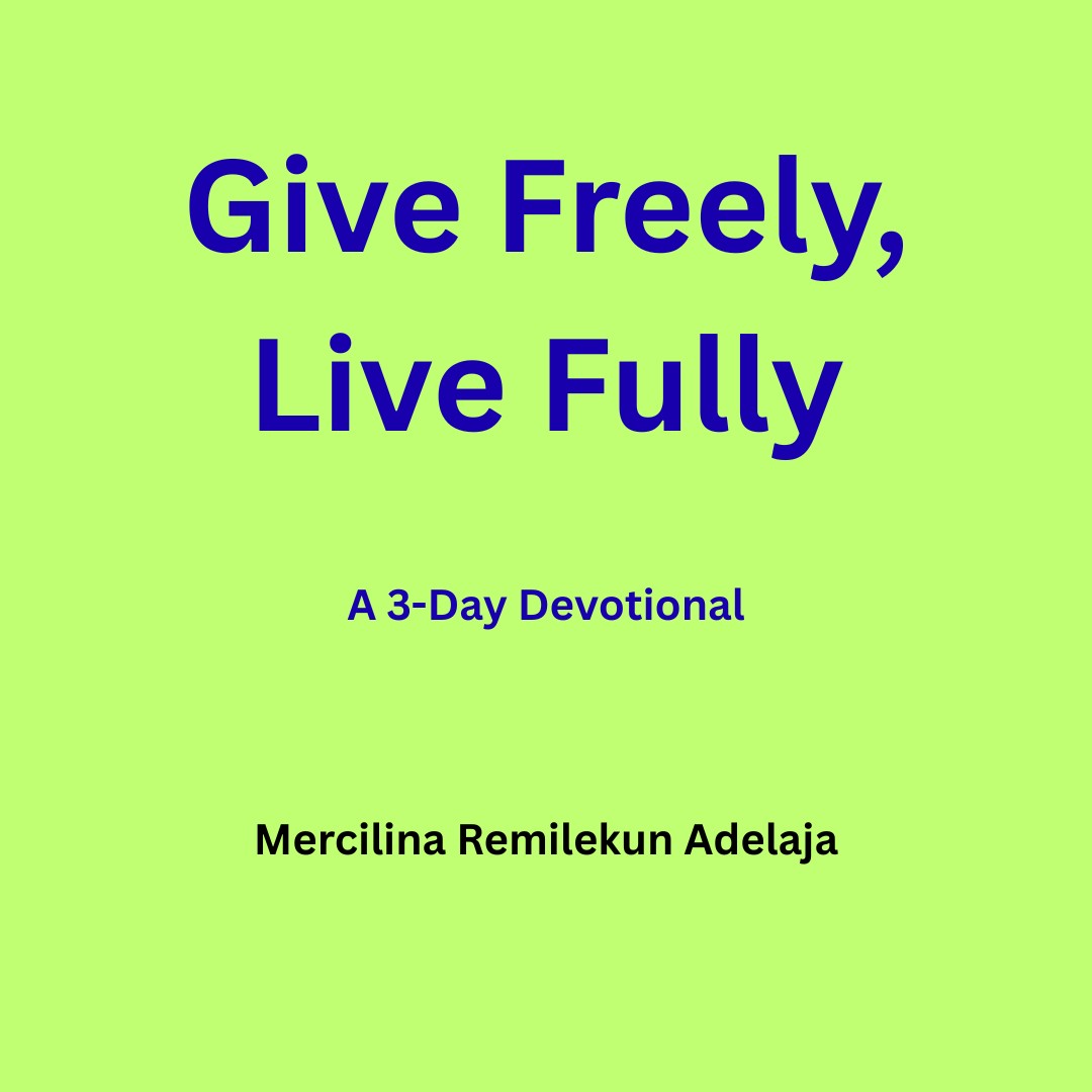 Joy Through Generosity