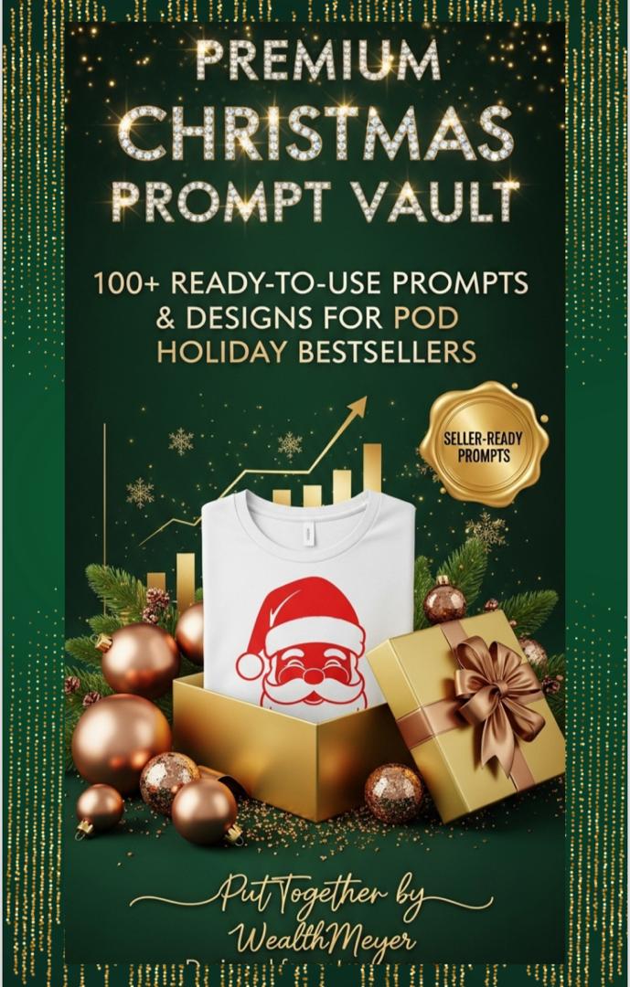 PREMIUM CHRISTMAS PROMPTS VAULT (BEST SELLER)