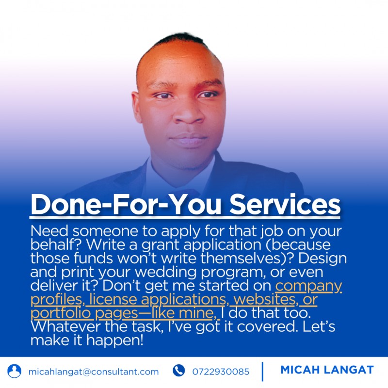 Done For You Services