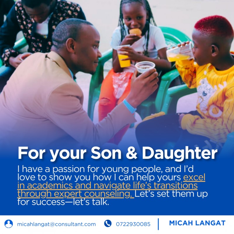 Life Skills Coaching For Your Son & Daughter