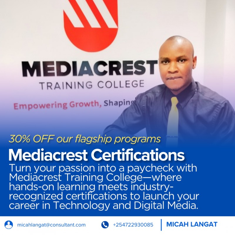 Mediacrest Certifications & Opportunities that earns you big money right now