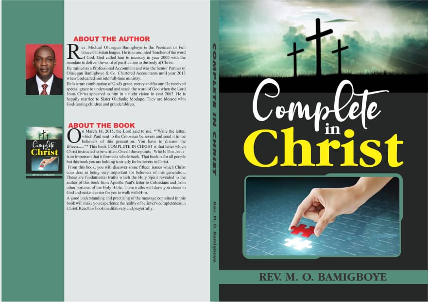Complete In Christ
