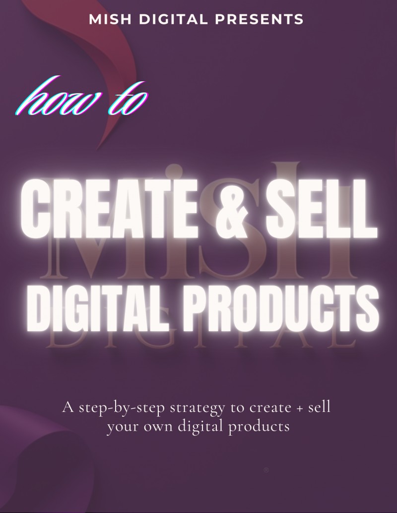 How To Create And Sell Digital Products