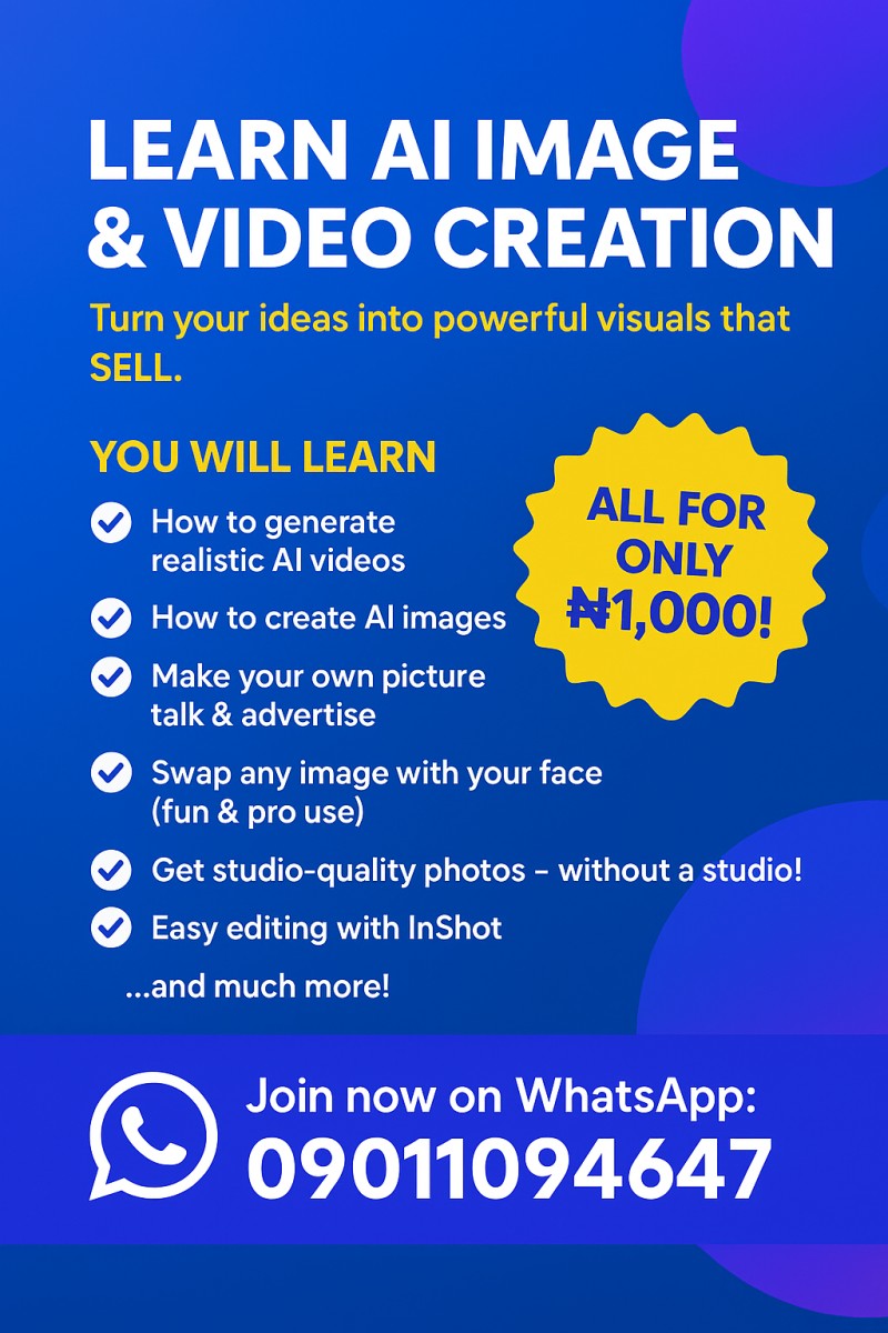 Ai image and video generation class