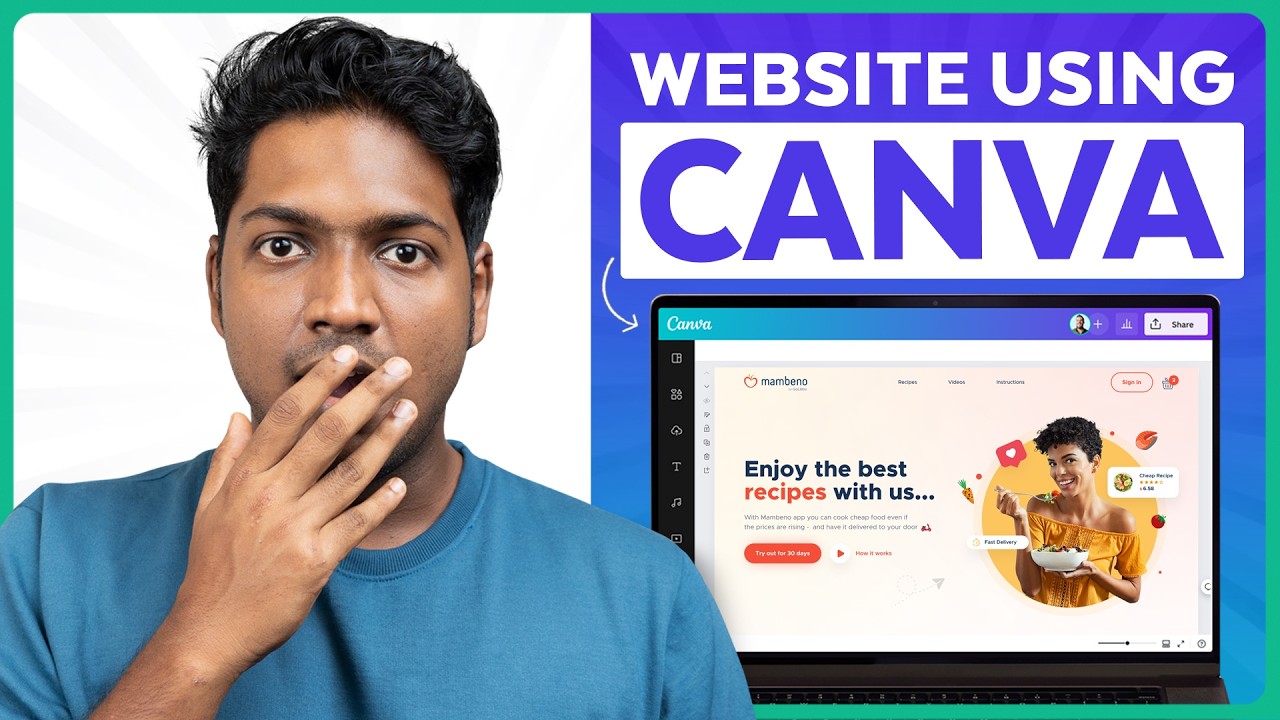 Create a Website with Canva for Affiliate Products – Step-by-Step Guide