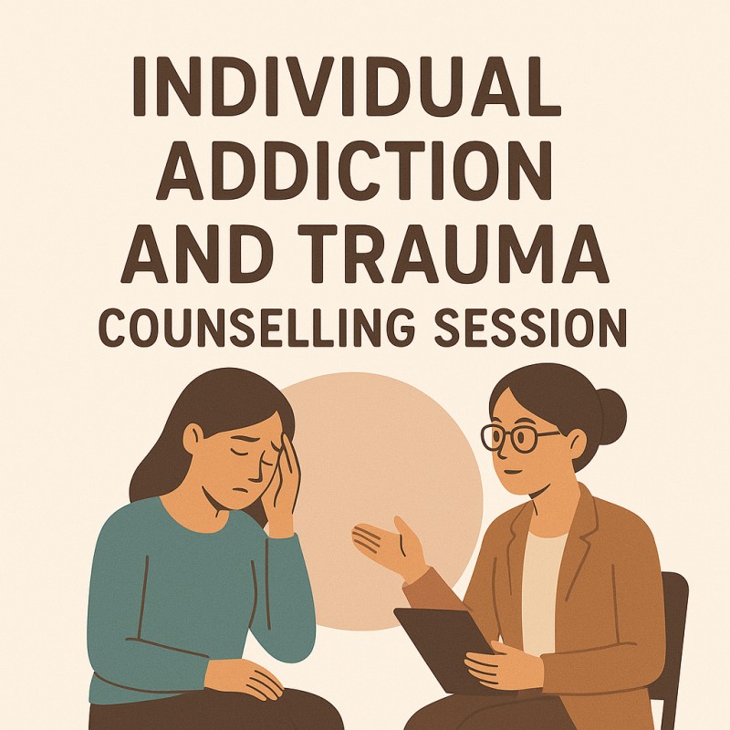 Individual Addiction and Trauma Counselling Session