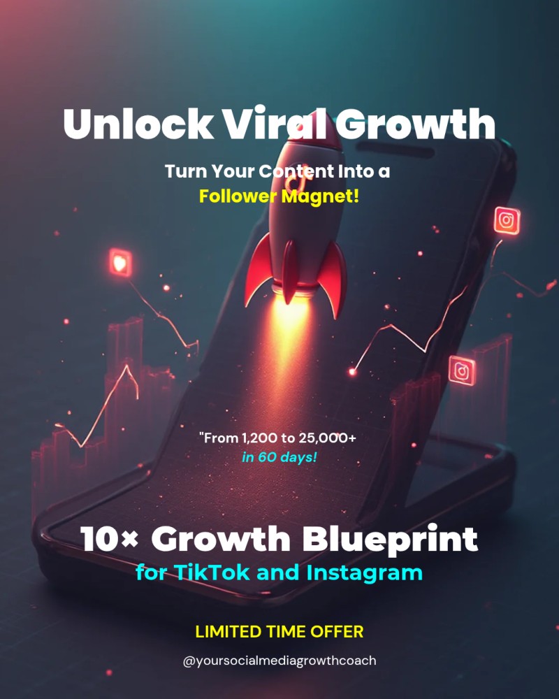 10× Growth  Blueprint for Tiktok and Instagram
