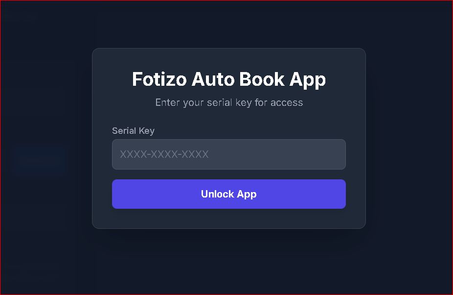 Fotizo Auto Book App - Write Best Sellers at The Push Of a Button  (N65K OFFER)