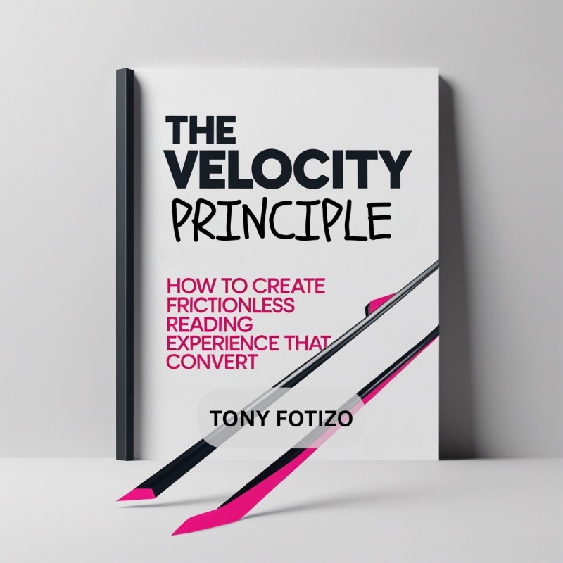 THE VELOCITY PRINCIPLE: How to Create Frictionless Reading Experiences That Convert By Tony Fotizo