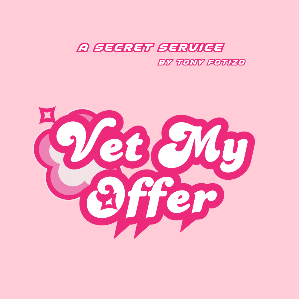 🌟 The VET MY OFFER Service 🌟