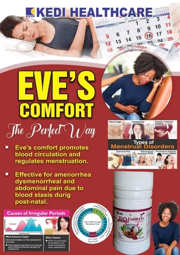 FOR MENSTRUAL ISSUE (EVE'S COMFORT)