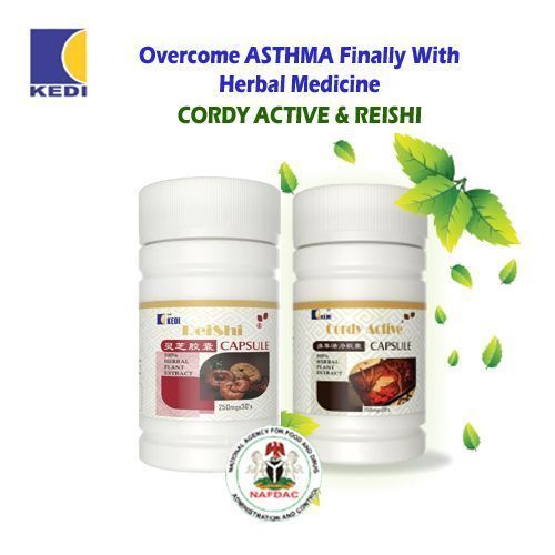 FOR TREATING ASTHMA   (Cordy active and reishi )