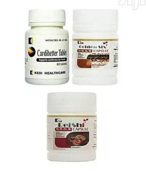 FOR TREATING HYPERTENSION   PRODUCT NAME:(GOLDEN SIX, REISHI AND CARDIBETTER )