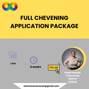 Chevening Application Full Package