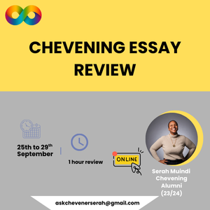 Chevening Essay Review