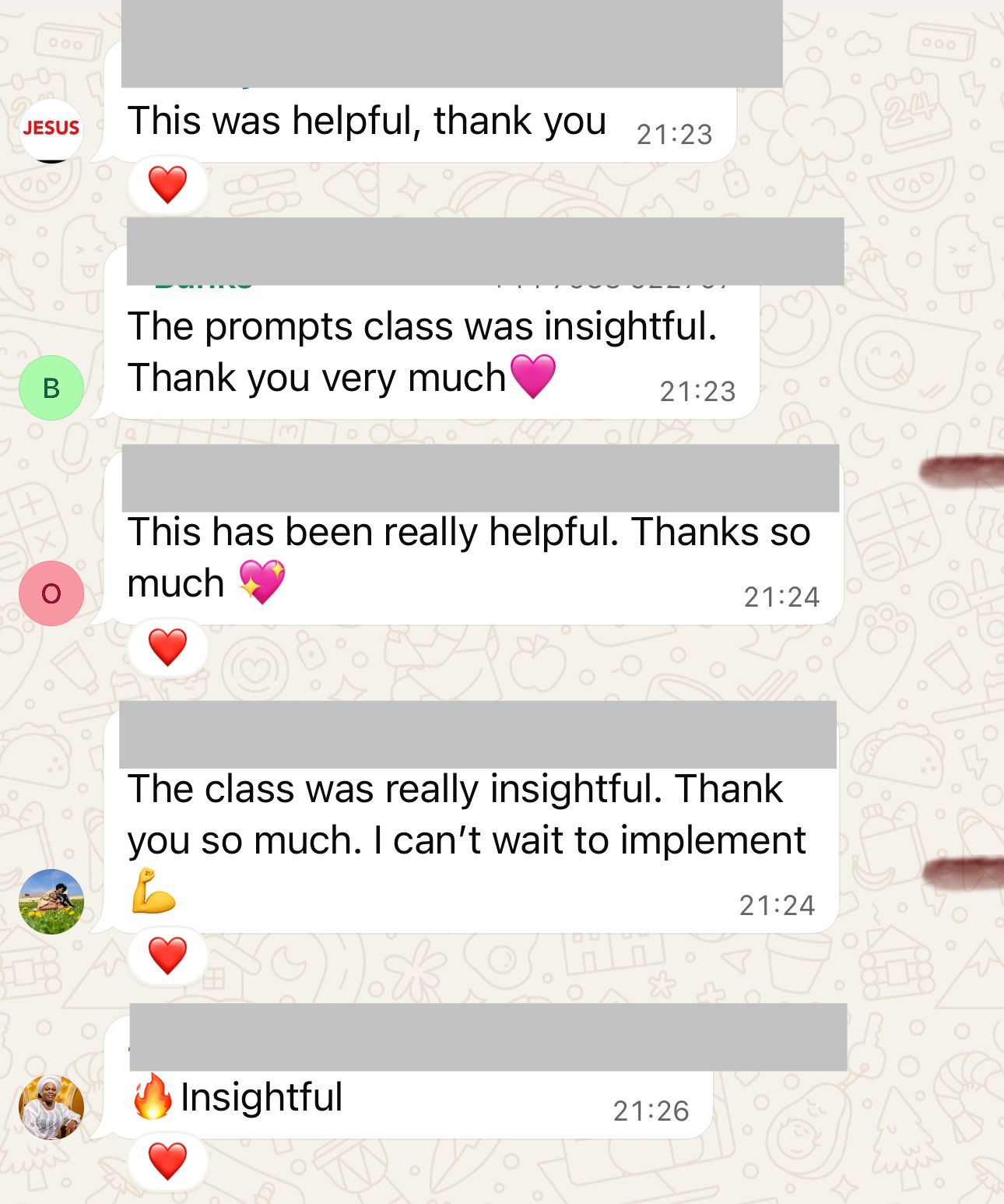 Customer review 1