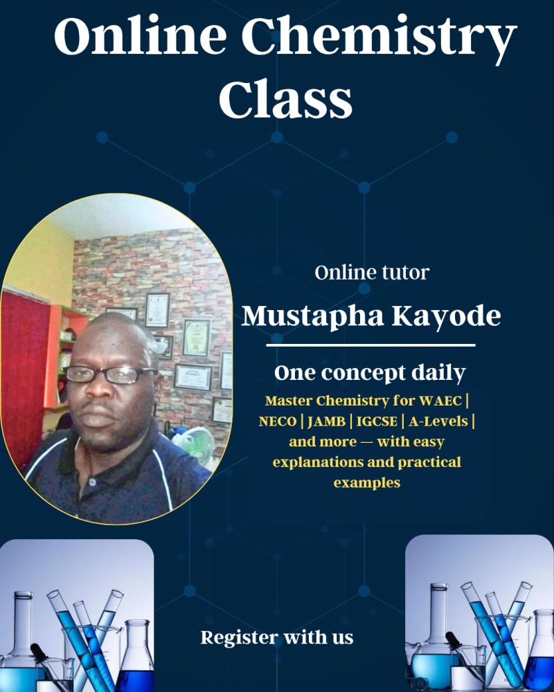 Online Chemistry class
