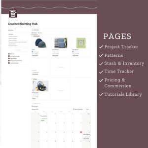 Notion Crochet/Knitting Hub
