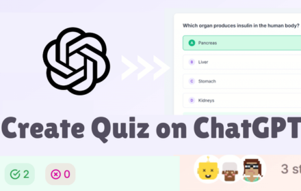 MyQuizGpt – ChatGPT Quiz Generator Prompt