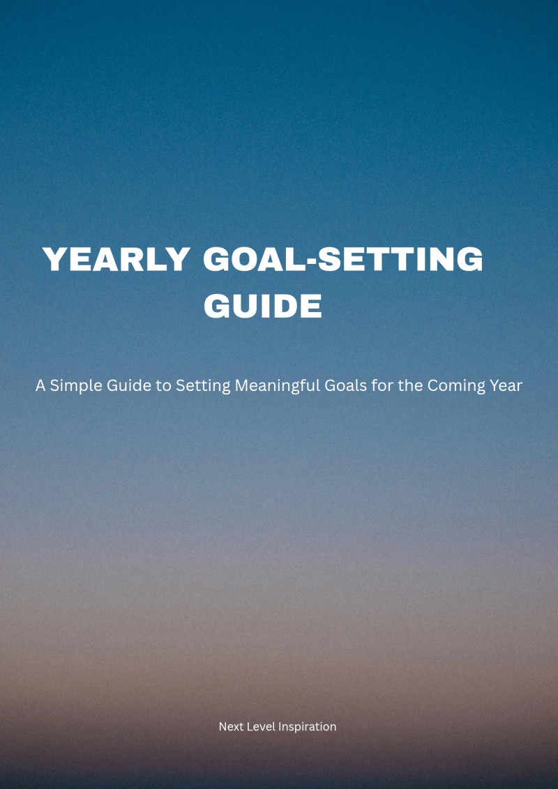 Yearly Goal-Setting Guide