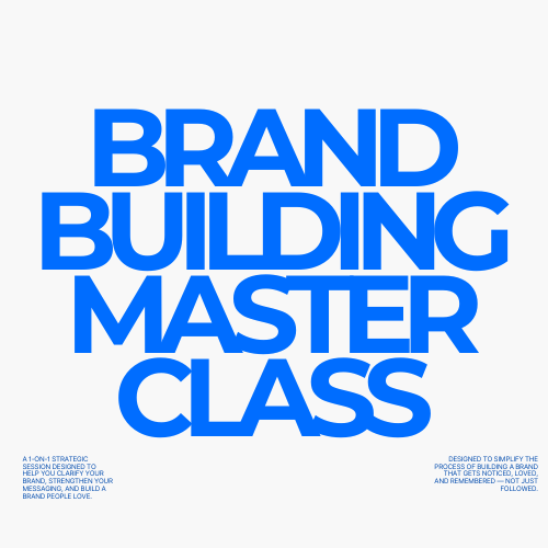 Brand Building Masterclass