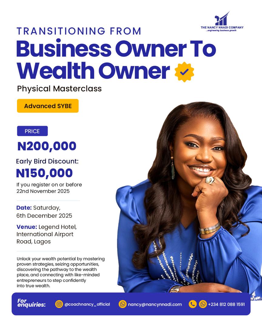 Transitioning from Business Owner to Wealth Owner Physical Masterclass (Advanced SYBE)