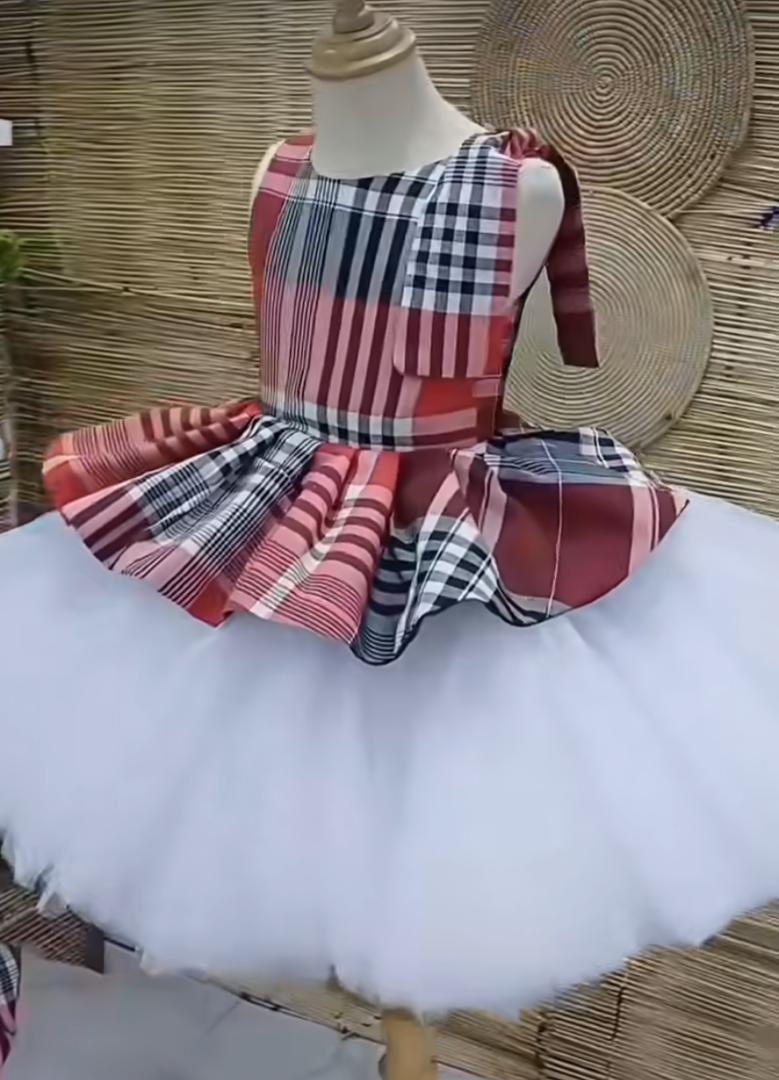 Ankara Mixed Ballgown