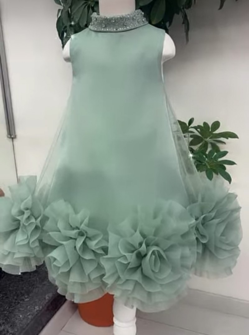 Rose bottom Ballgown