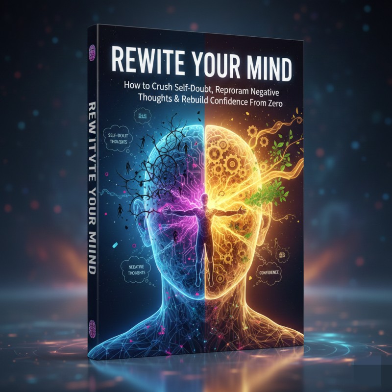 Rewrite Your Mind: How to Crush Self-Doubt, Reprogram Negative Thoughts & Rebuild Confidence From Zero