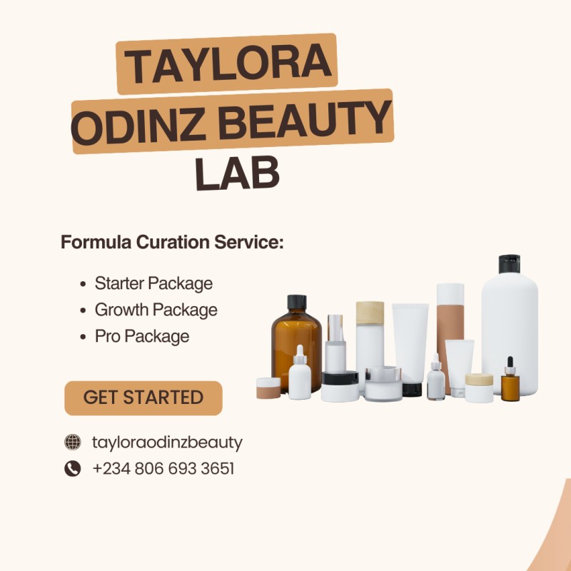 Skincare Brand Formula Curation Services Custom Recipes for Beauty Entrepreneurs Ready to Launch with Confidence