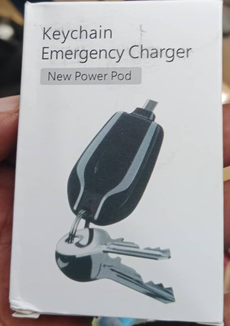 Chain Emergency key Holder and charger