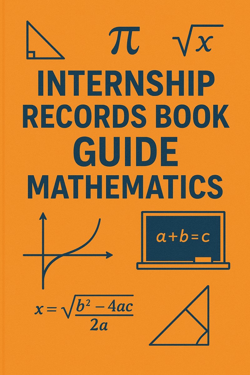 INTERNSHIP RCORD BOOK GUIDE FOR MATHEMATICS