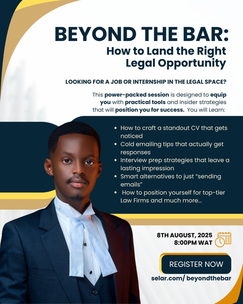 Beyond the Bar: How to Land the Right Legal Opportunity