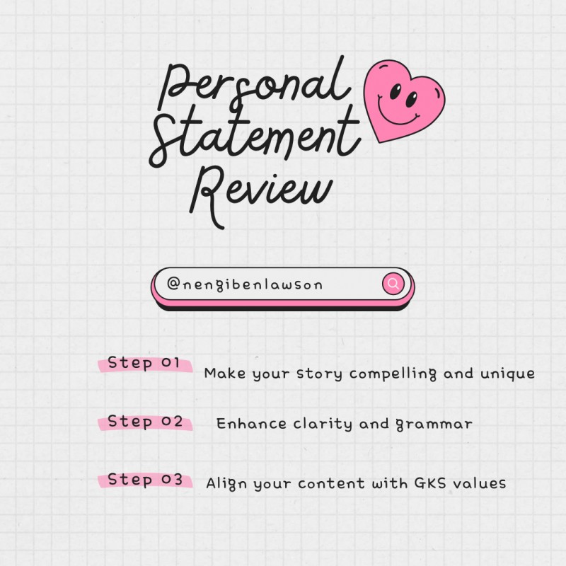 Personal Statement Review