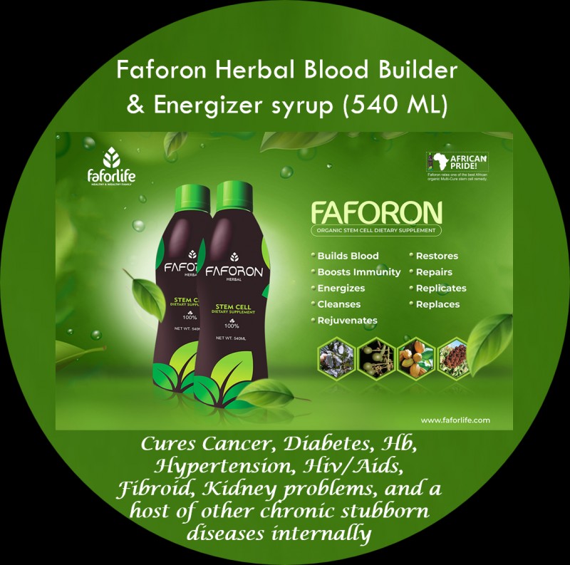 Faforon (Herbal) 540 ML Organic Stem Cell Dietary Supplement