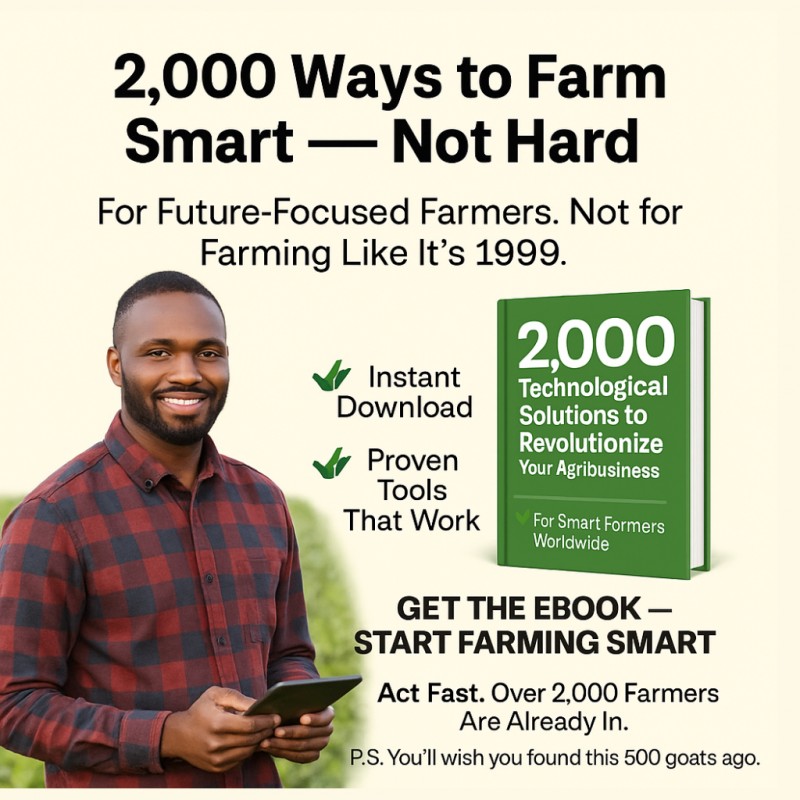 2,000 Technological Solutions to Revolutionize Your Agribusiness: A Comprehensive Global Guide for Farmers