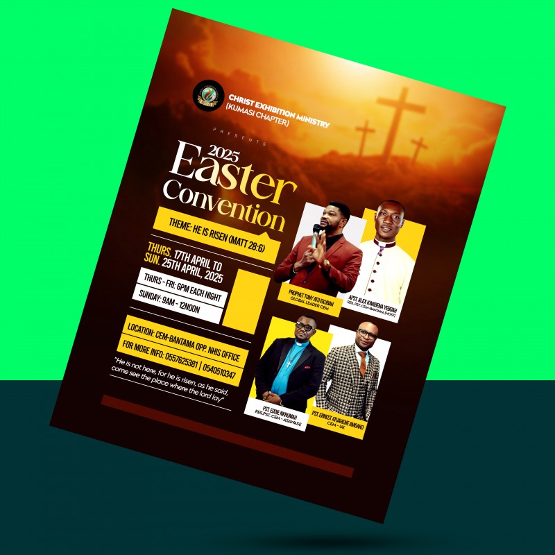 Easter Convention GiveOut